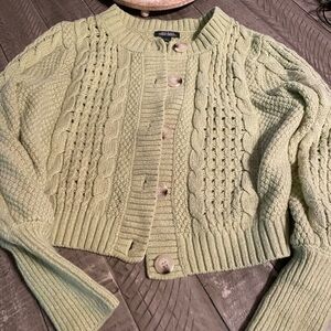 Sweater Cardigan button up size small